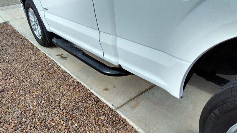 Illustration for article titled The F150 got some step bars.